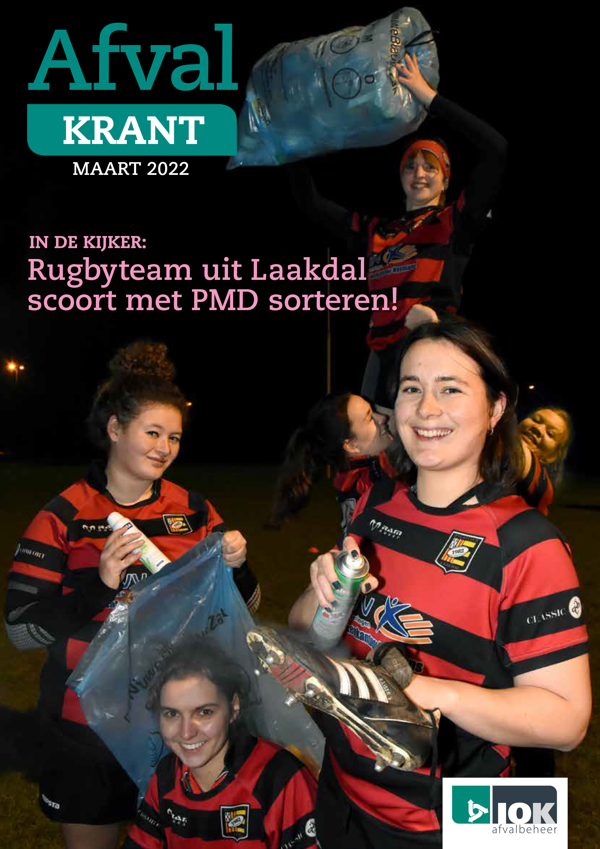 Cover afvalkrant maart 2022